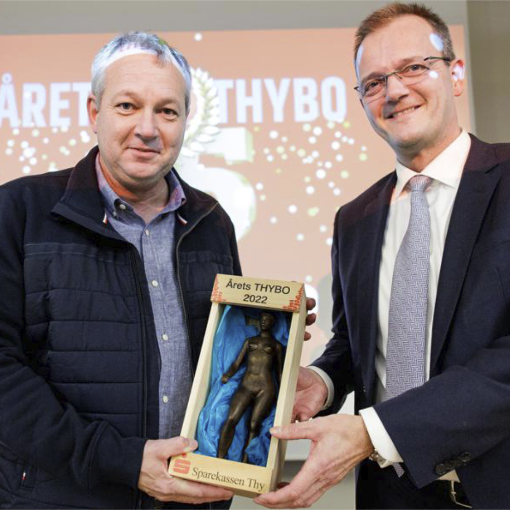 Driftig erhvervsmand er Årets Thybo: – Du er en ægte lokalpatriot